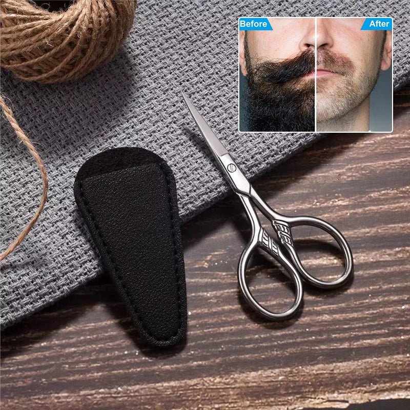 1Pc Stainless Steel Small Makeup Grooming Scissors - Beard grooming