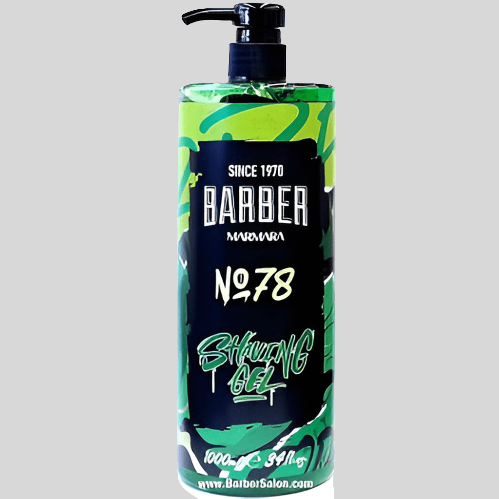 Barber Brand no78 shave gel light formula non sticky easy shave - Beard grooming