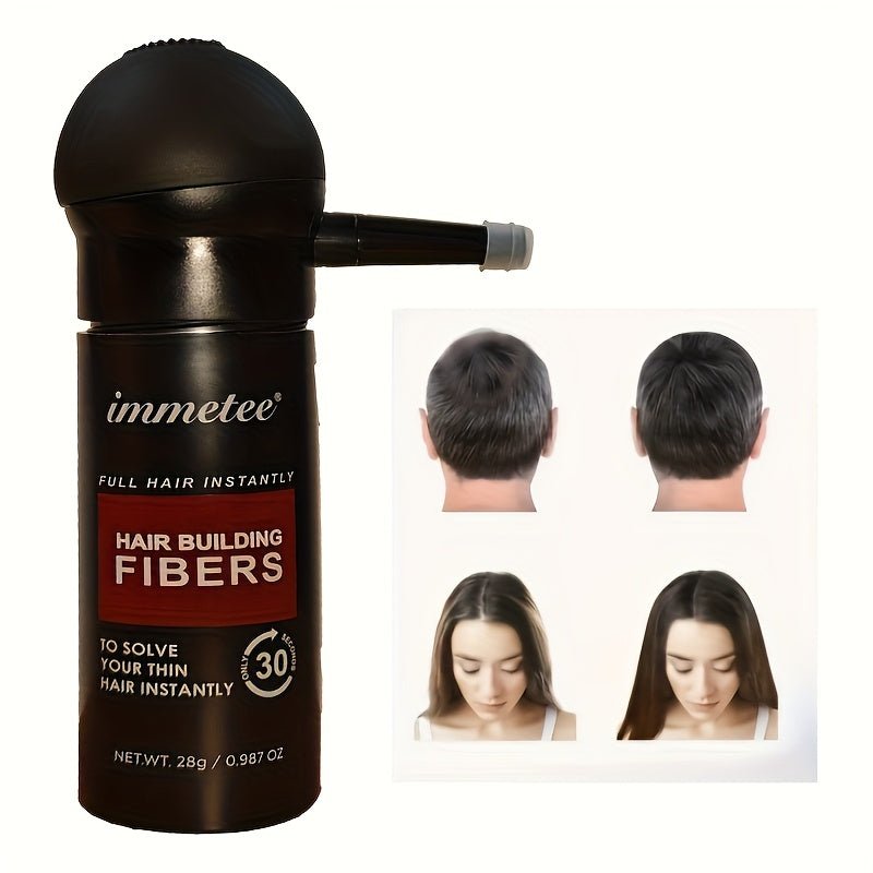 Immetee Full Hair Fibers+Sprayer - Beard grooming