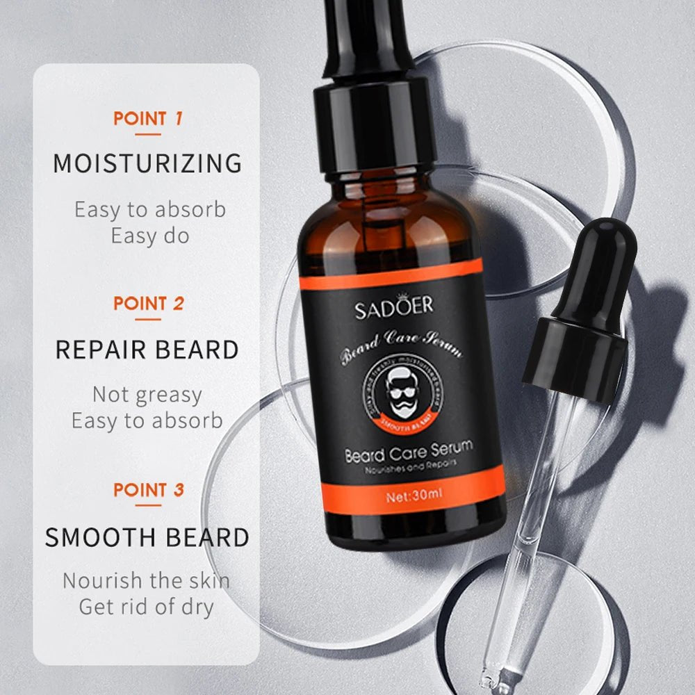 Moisturizing Smoothing Softening Beard Growth Serum - Beard grooming