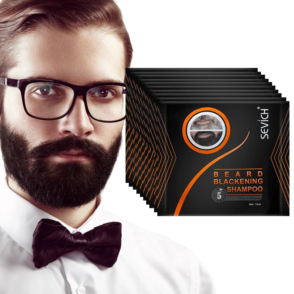 Natural Beard Hair Dye Shampoo - Beard grooming