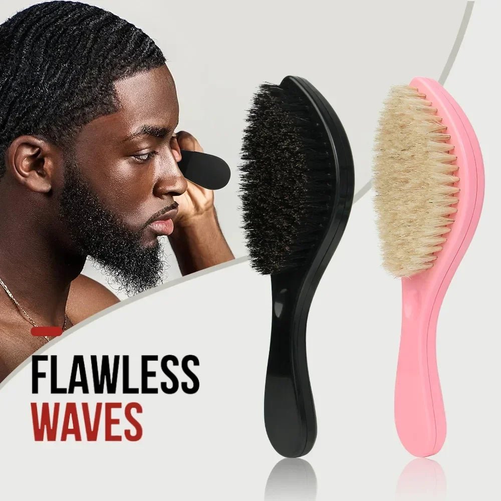 New MAN Hair Brush Boar Bristle For Men's Beard - Beard grooming