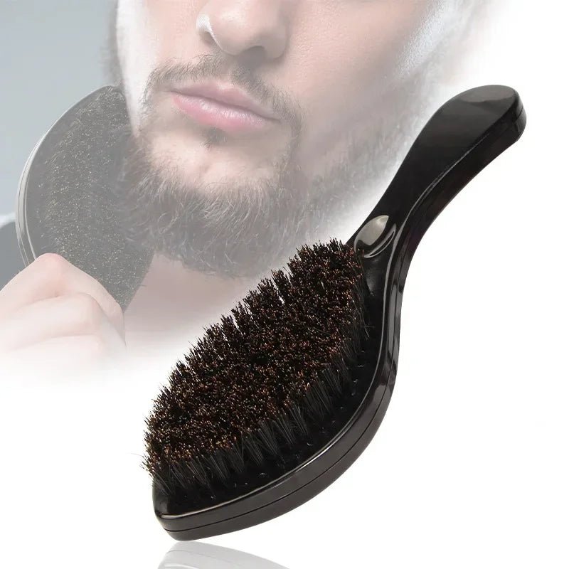 New MAN Hair Brush Boar Bristle For Men's Beard - Beard grooming
