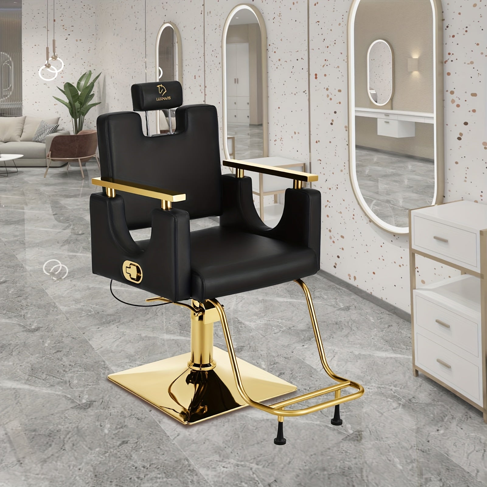 Salon Chair Hydraulic Barber Chair - Beard grooming