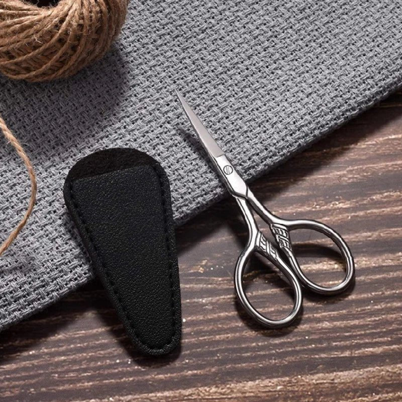 1Pc Stainless Steel Small Makeup Grooming Scissors - Beard grooming