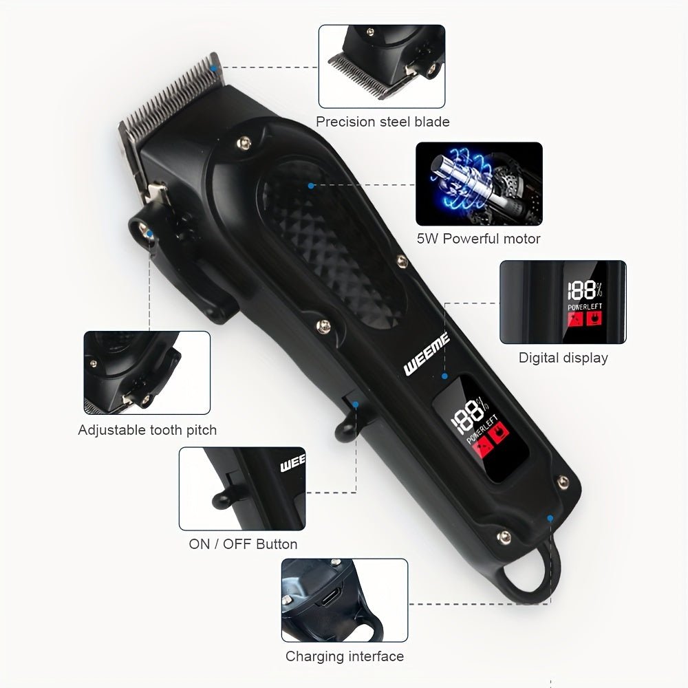 3pcs/Set Hair Clippers Set For Men - Beard grooming