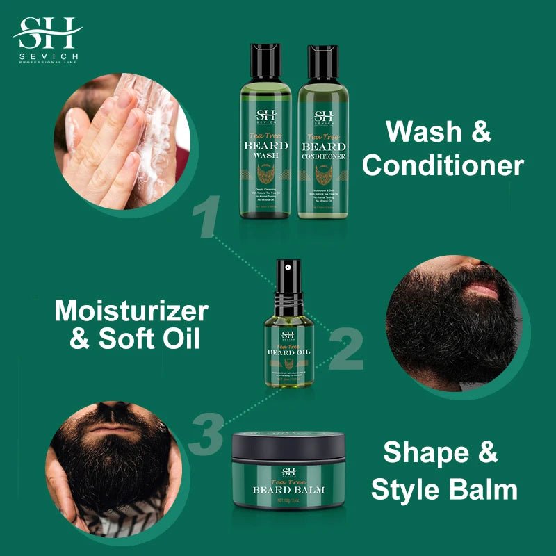 Beard Growth Kit For Men - Beard grooming