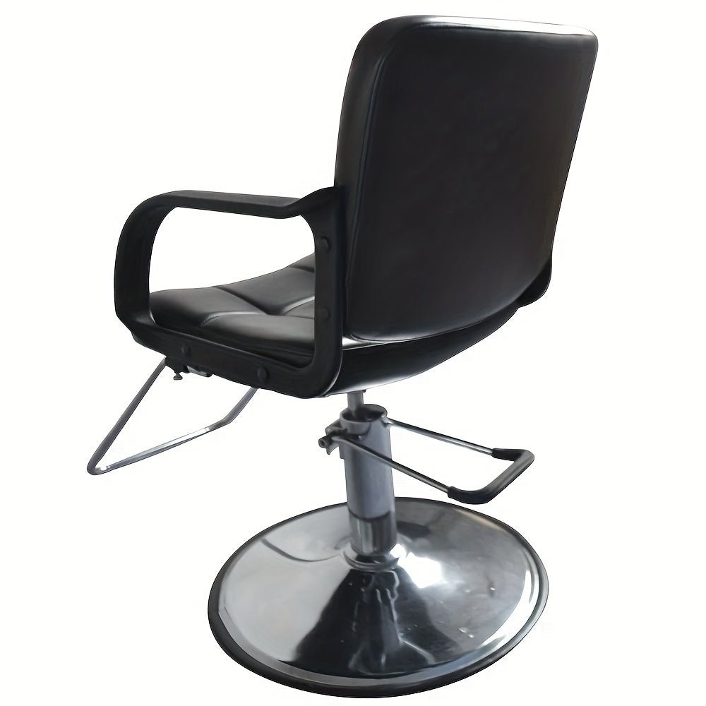 Black Leather Barber Chair - Beard grooming