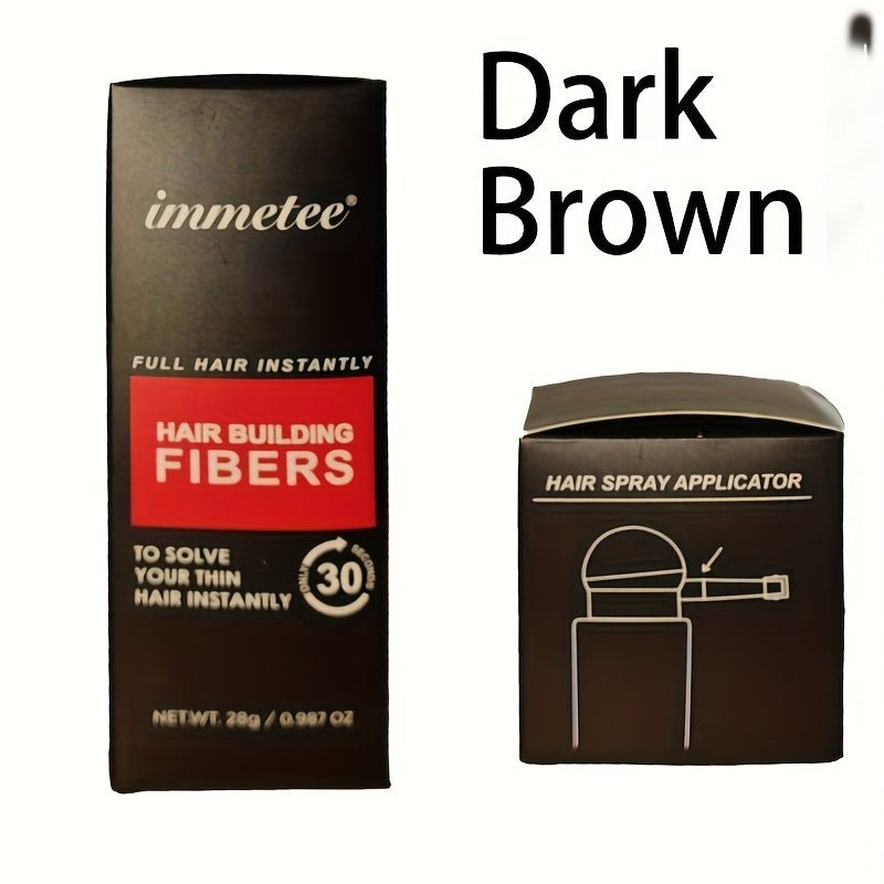 Immetee Full Hair Fibers+Sprayer - Beard grooming
