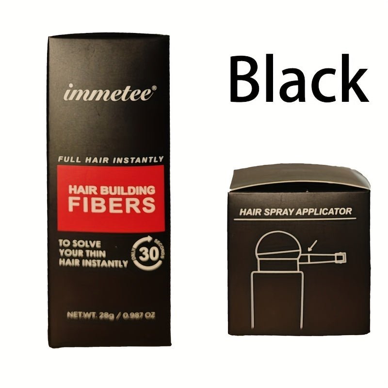Immetee Full Hair Fibers+Sprayer - Beard grooming