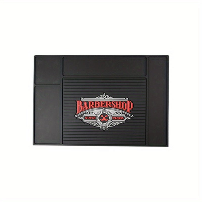 Magnetic Anti - Skid Silicone Barber Station Mat - Beard grooming
