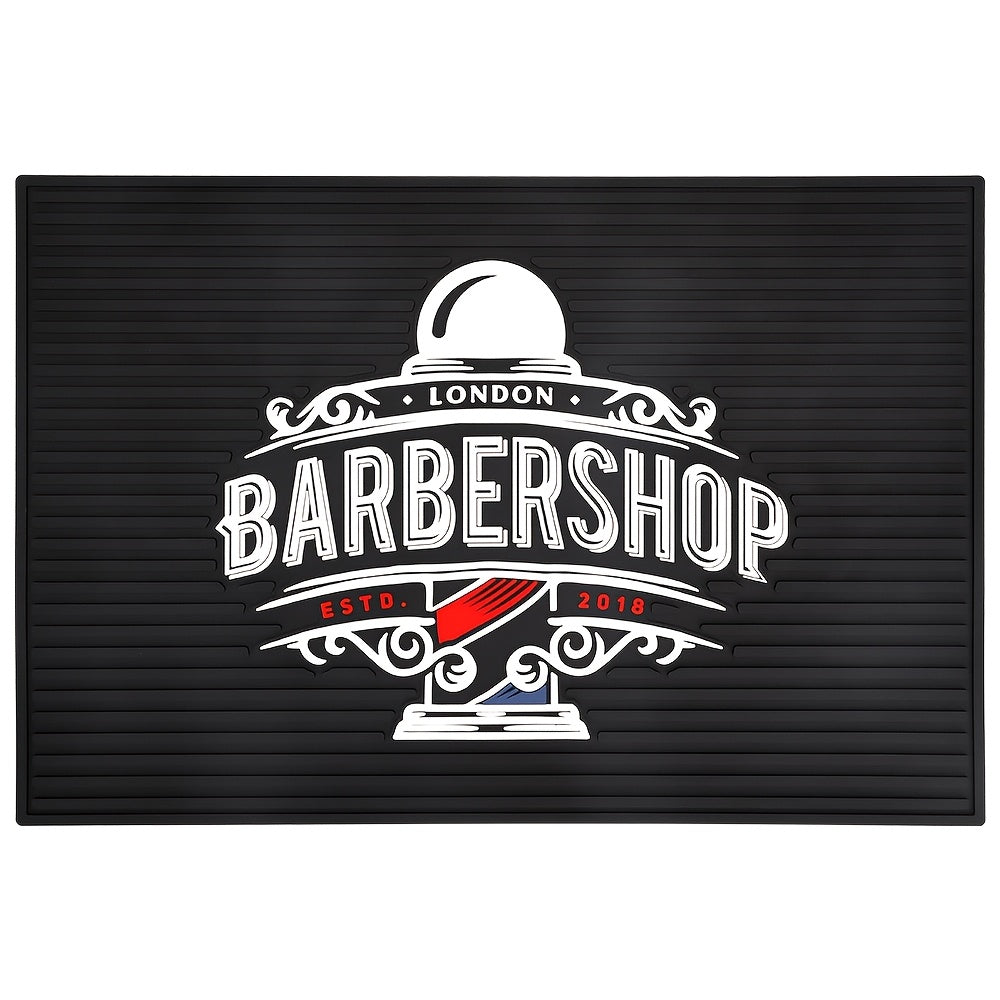 Magnetic Anti - Skid Silicone Barber Station Mat - Beard grooming