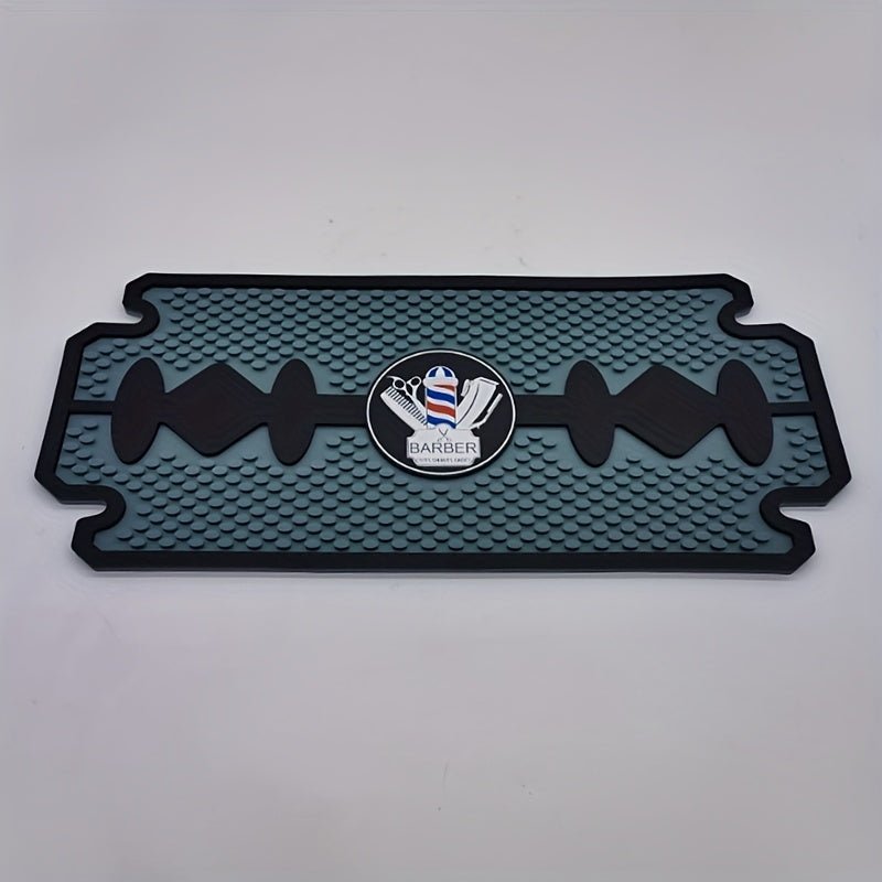 Magnetic Anti - Skid Silicone Barber Station Mat - Beard grooming