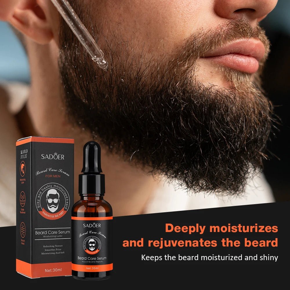 Moisturizing Smoothing Softening Beard Growth Serum - Beard grooming