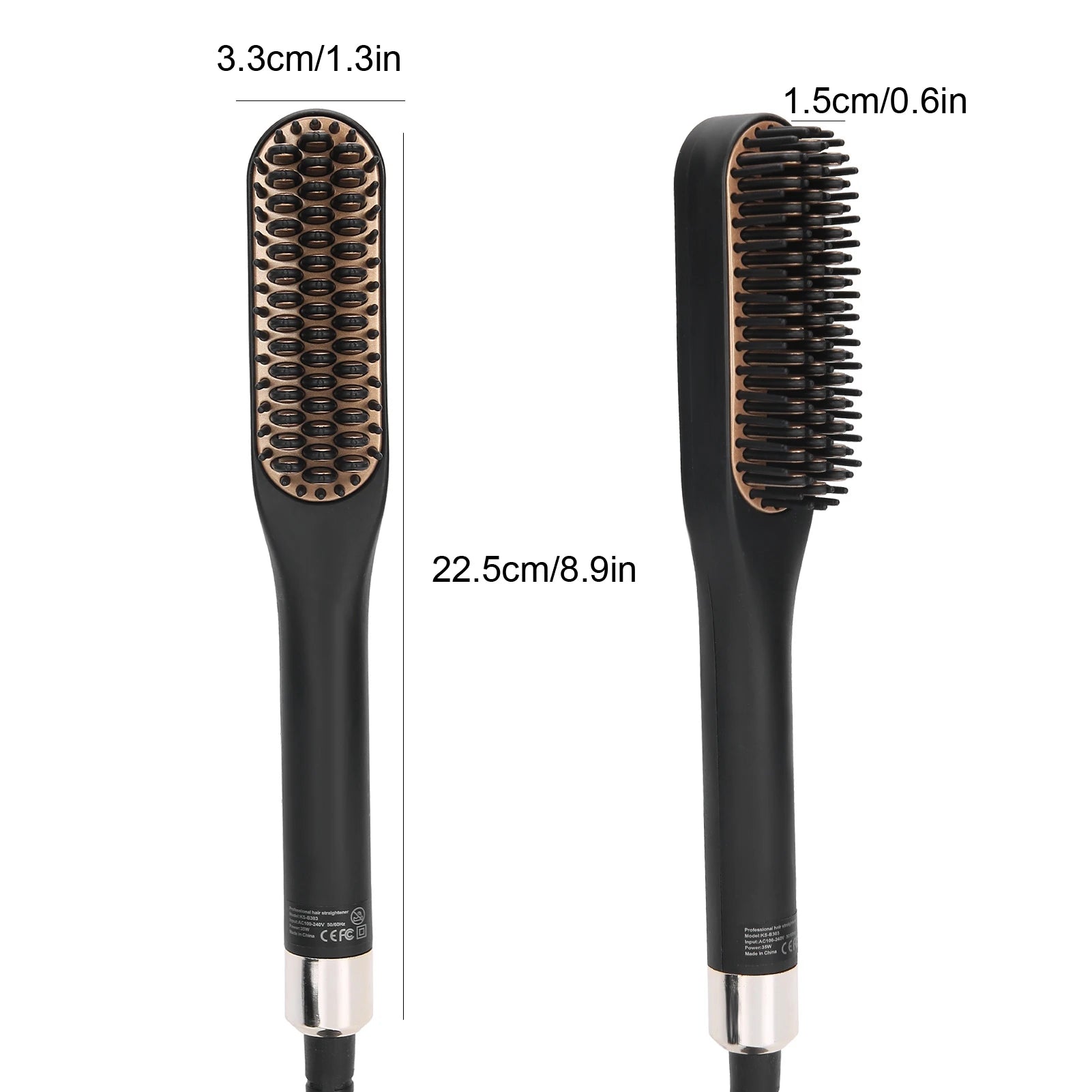 Multifunctional Beard Straightener Brush for Men - Beard grooming