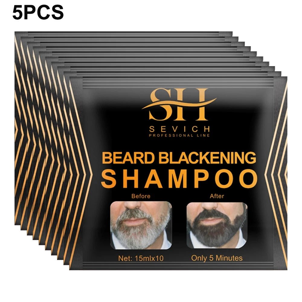 Natural Beard Hair Dye Shampoo - Beard grooming