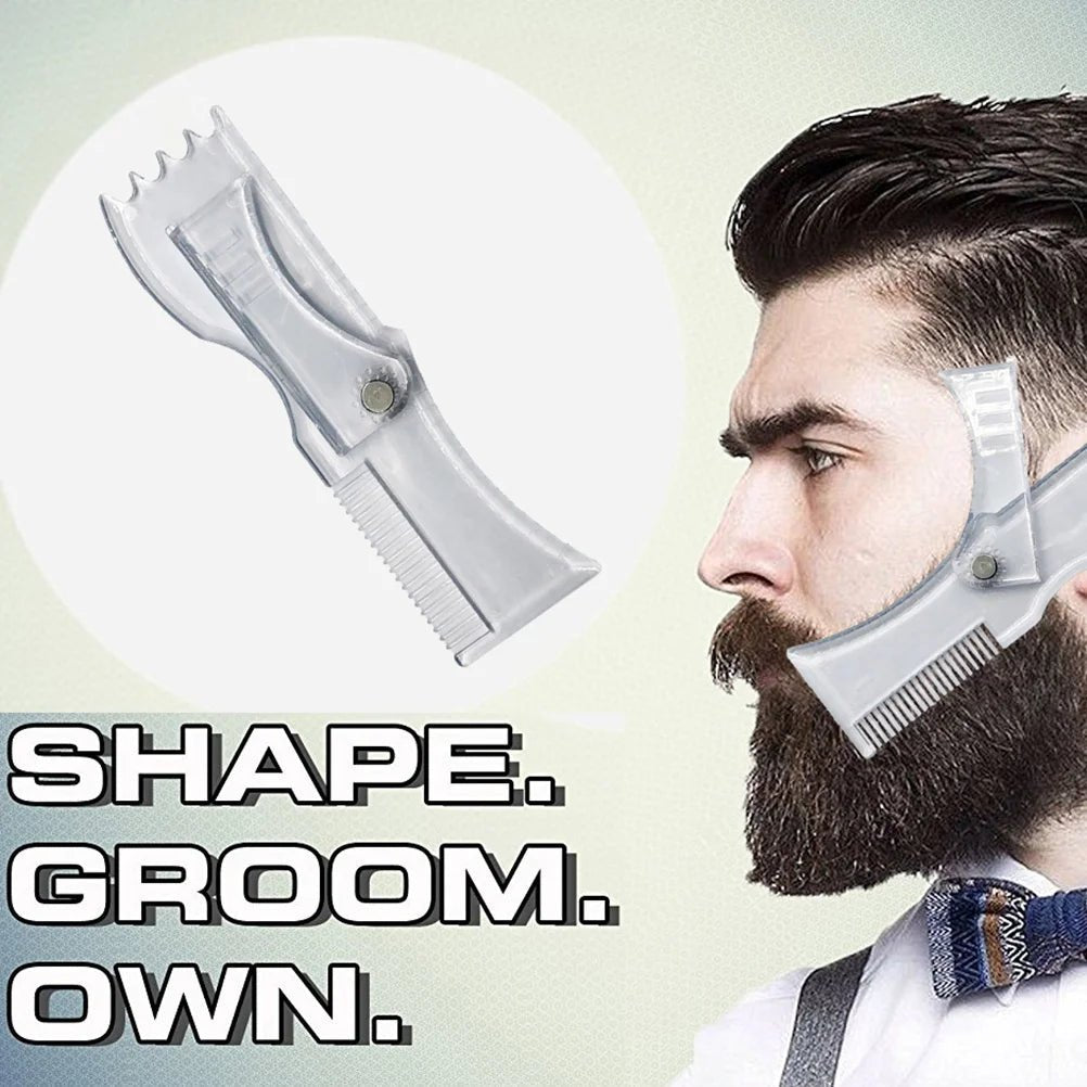 Rotating Comb Beard Shaping Comb - Beard grooming