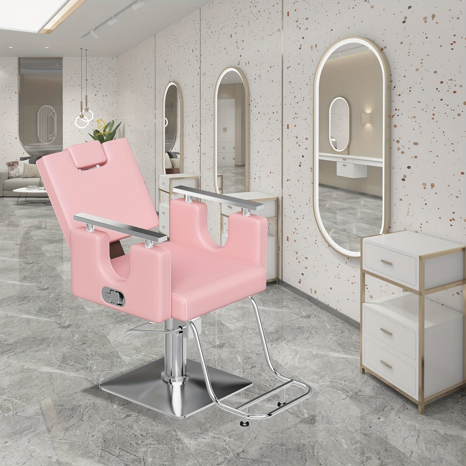 Salon Chair Hydraulic Barber Chair - Beard grooming
