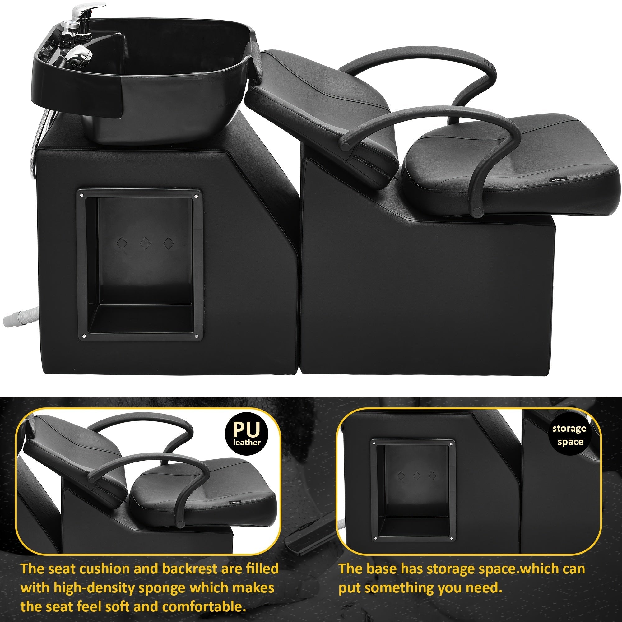 Shampoo Bowl Sink Station - Beard grooming