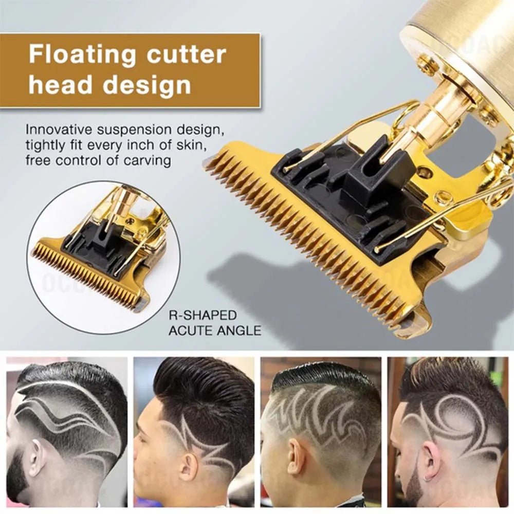 USB Rechargeable Hair Clipper Barber Professional Electric hair trimmer - Beard grooming