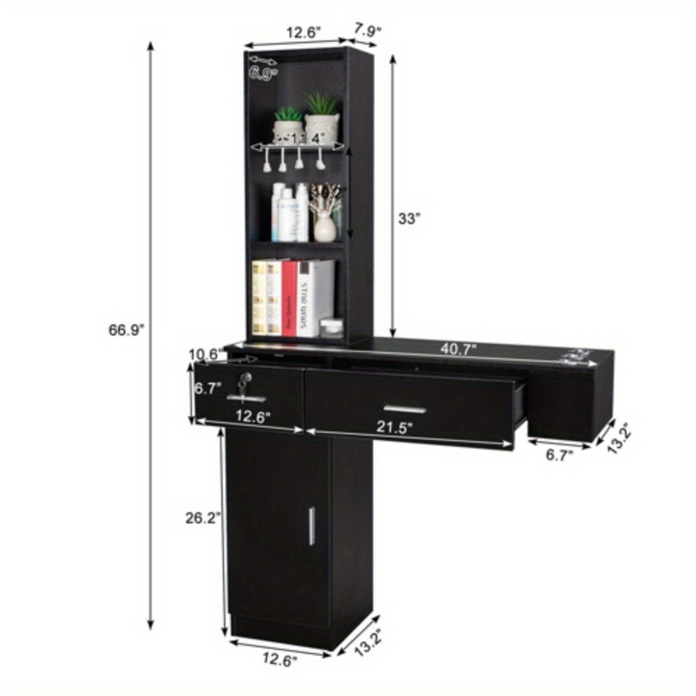 Wall Mount Barber Stations - Beard grooming